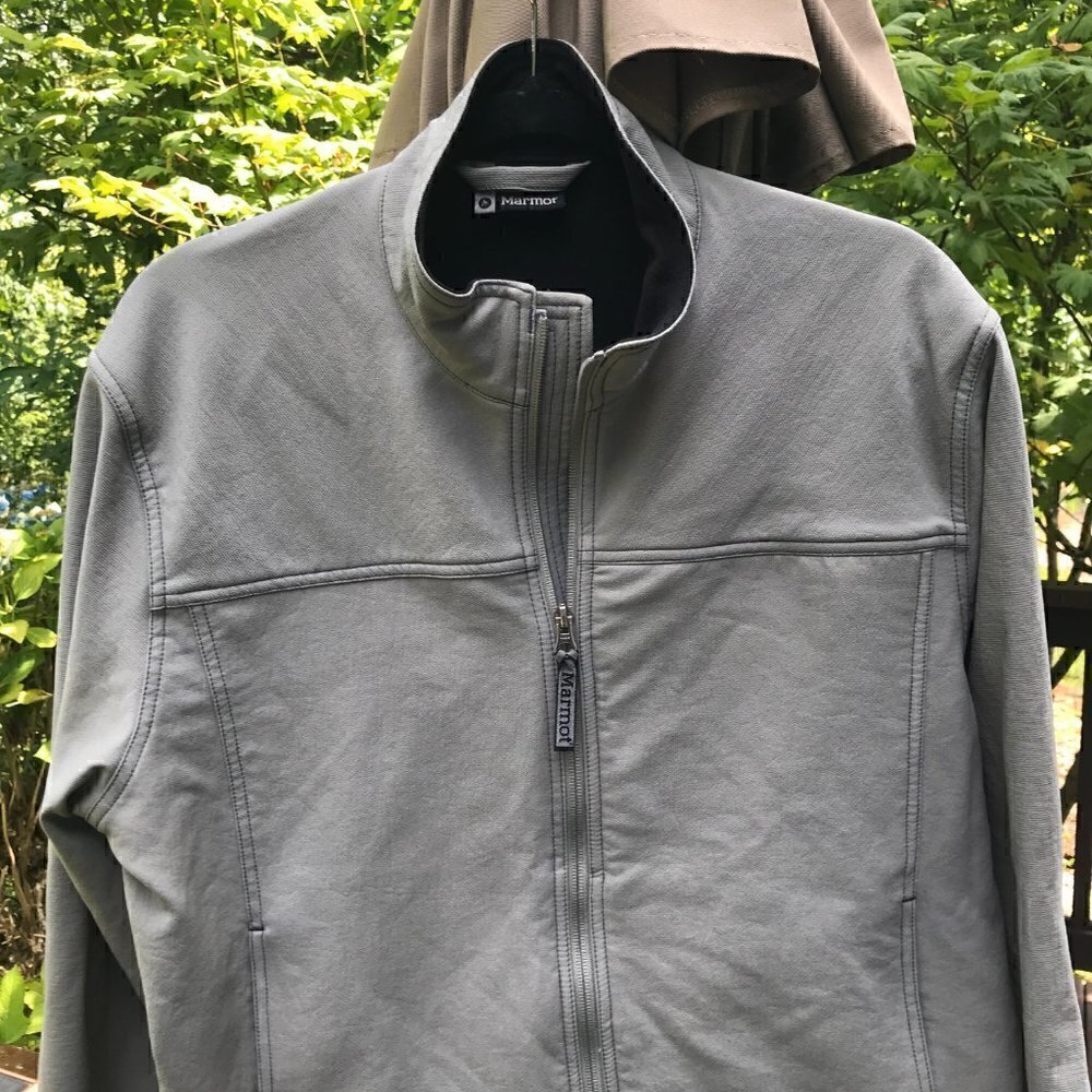 Marmot Gray Softshell Jacket Size M
